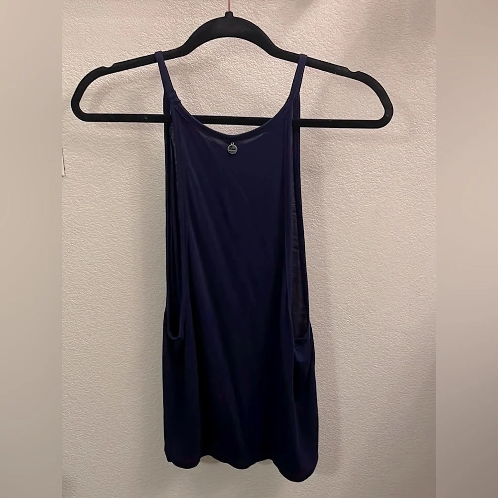 Lorna Jane Always Yoga Navy Tank - Picture 6 of 7